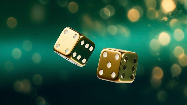 Live dealer Sic Bo broadcast with chat overlay